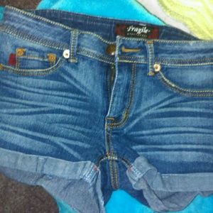 Blue Jean Shorts